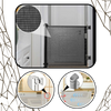 Retractable Mesh Gate For Pets And Kids With One Hand Operation