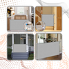 Retractable Mesh Gate For Pets And Kids With One Hand Operation