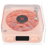 Portable Retro Vinyl Player With Customizable Lighting And Smooth Playback
