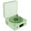 Portable Retro Vinyl Player With Customizable Lighting And Smooth Playback