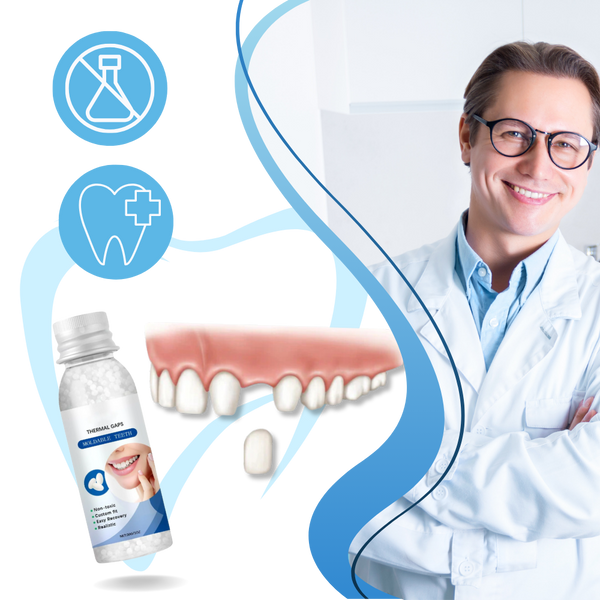 Customizable Reusable Fake Teeth Kit For Natural Looking Smile