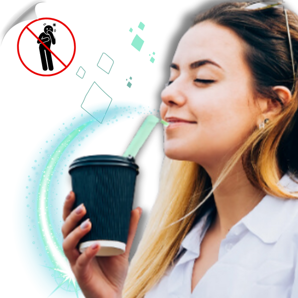 Instant Hiccup Relief Straw With Adjustable Pressure And BPA Free