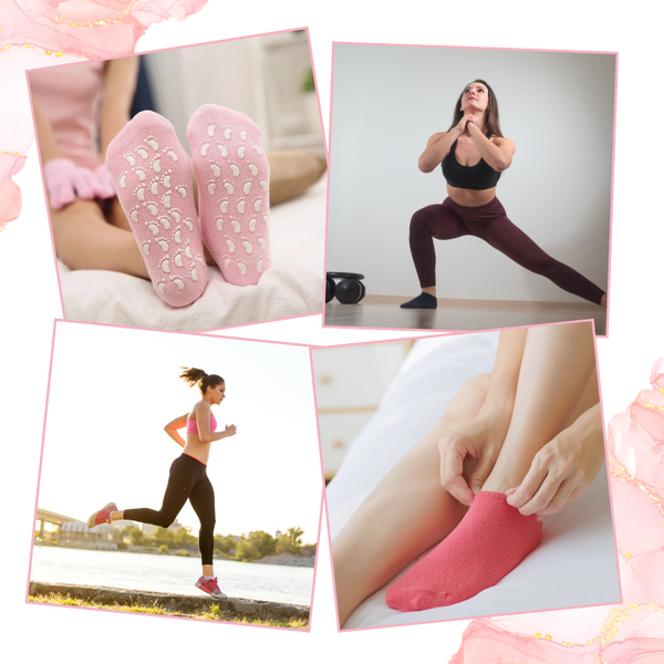 Revitalizing Lotion Socks For Cracked Heel Repair And Nourished Feet