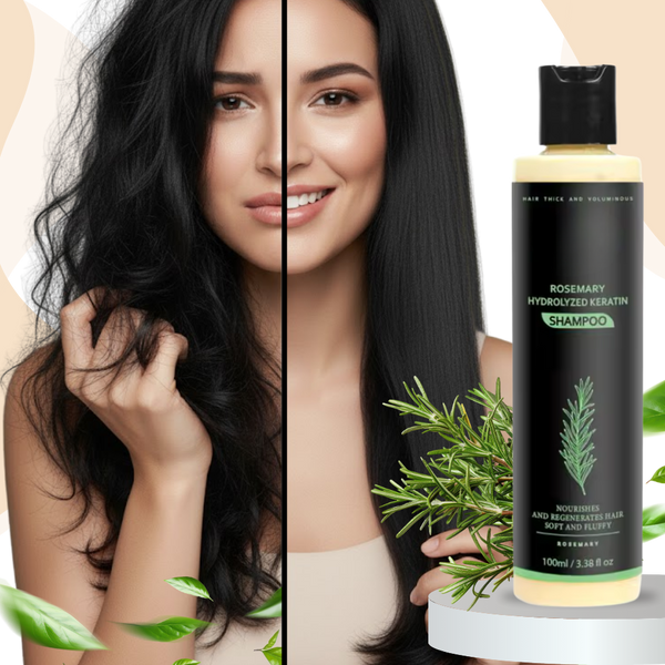 Rosemary Keratin Hair Strengthening Shampoo and Conditioner