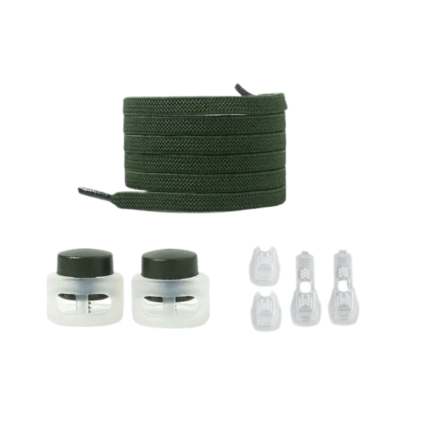 Secure Locking Shoelaces For Fashionable Everyday Comfort