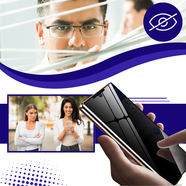 Premium Phone Case With Privacy Glass And Magnetic Attachment