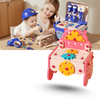 Kids Toolbox With Puzzle Screws And Real Electric Drill For Problem Solving