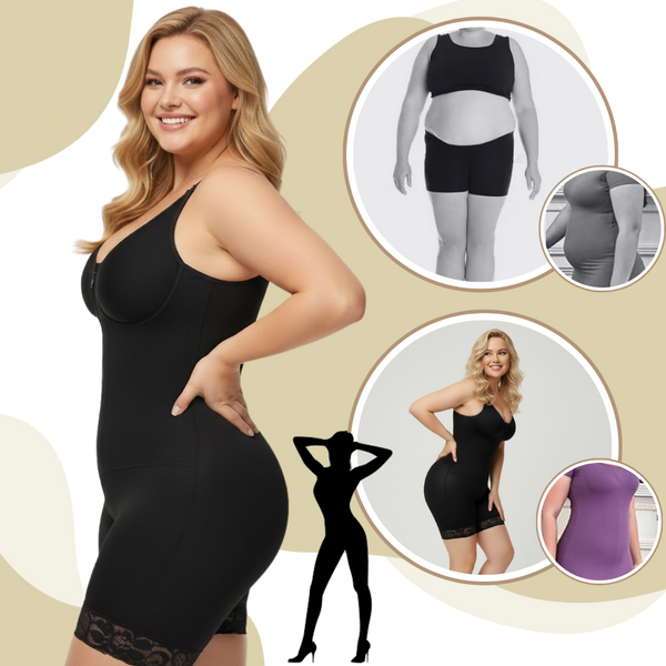 Sculpting Seamless Bodysuit for Posture Support and Shaping