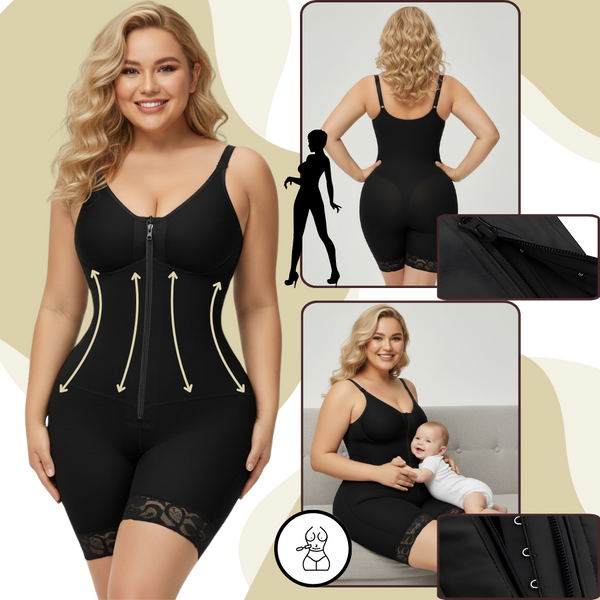 Sculpting Seamless Bodysuit for Posture Support and Shaping