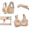 Breathable Seamless Wireless Shaper Bra For All Day Comfort And Support