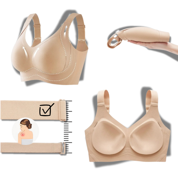Breathable Seamless Wireless Shaper Bra For All Day Comfort And Support