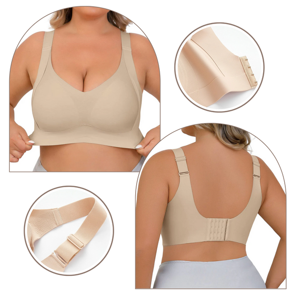 Breathable Seamless Wireless Shaper Bra For All Day Comfort And Support