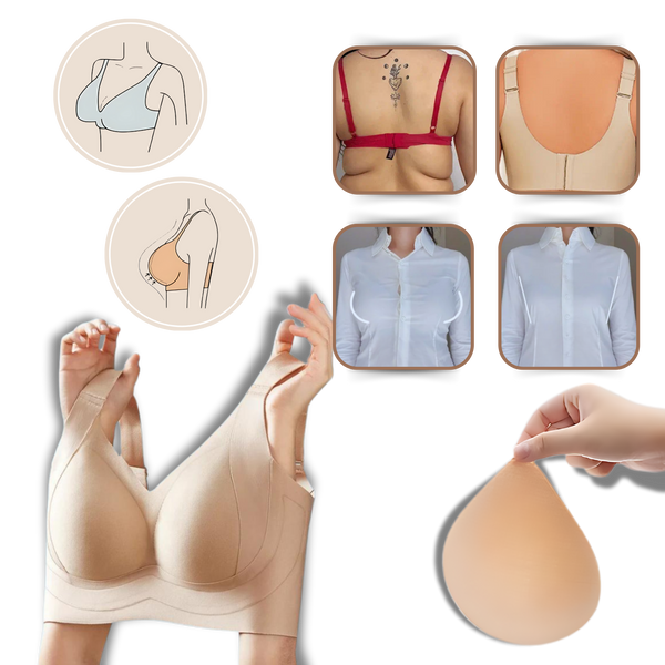Breathable Seamless Wireless Shaper Bra For All Day Comfort And Support