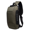 Lockable USB Charging Waterproof Crossbody Bag With Multiple Pockets