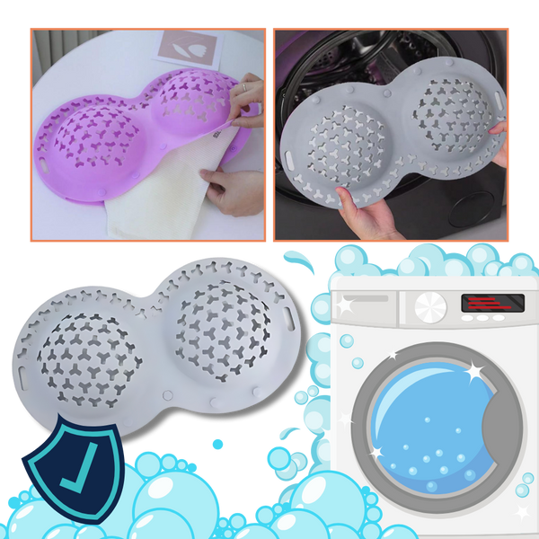 Delicate Bra Washing Bag With Secure Closure For Gentle Machine Wash