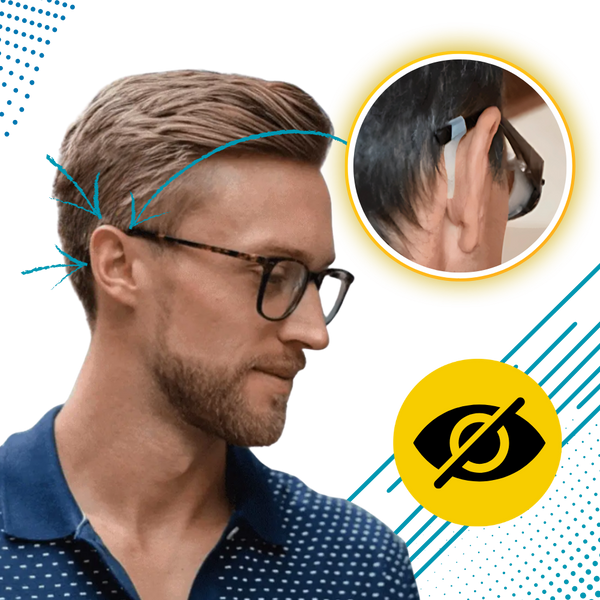 Temple Glasses Pads For Secure Hold And All Day Comfort