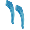 Temple Glasses Pads For Secure Hold And All Day Comfort