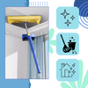 360 Degree Self Wringing Flat Mop With Bucket For Easy All Surface Cleaning