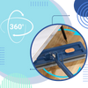 360 Degree Self Wringing Flat Mop With Bucket For Easy All Surface Cleaning