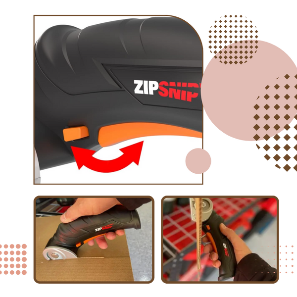 Cordless Self-Sharpening Scissors For Precise DIY Cutting