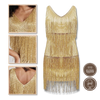 Sequin V Neck Slip Dress for Evening Glamour and Comfort