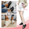 Orthopedic Heeled Sandals With Arch Support And Shock Absorption