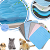Silk Pet Cooling Pad For Heat Absorption And Odor Free Comfort This Summer