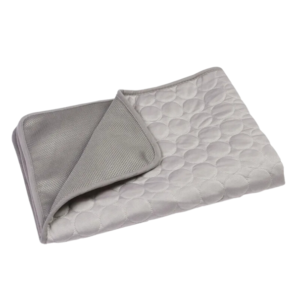 Silk Pet Cooling Pad For Heat Absorption And Odor Free Comfort This Summer
