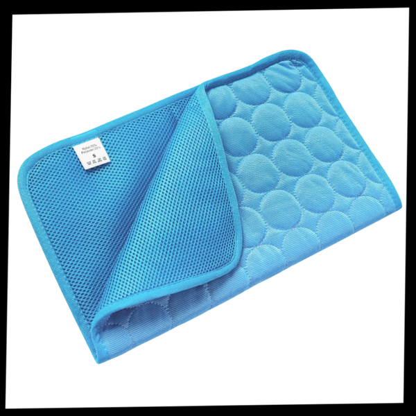 Silk Pet Cooling Pad For Heat Absorption And Odor Free Comfort This Summer