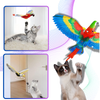 Ceiling Mounted Bird Mimic Cat Toy For Active Play And Exercise