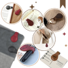 Personalized Magnetic Leather Bookmark With Secure Hold