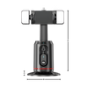 Smartphone Gimbal With Auto Tracking For Live Streaming And LED Light