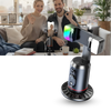 Smartphone Gimbal With Auto Tracking For Live Streaming And LED Light