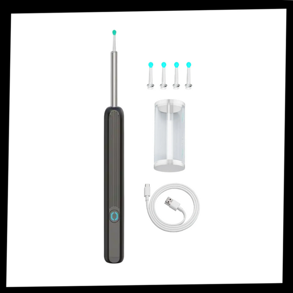 HD Ear Wax Removal Camera With Smart Temperature For Safe Gentle Cleaning
