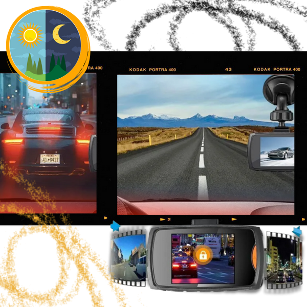 Driving Recorder 1080p With All Day Loop Recording And Night Vision