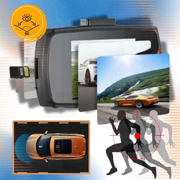 Driving Recorder 1080p With All Day Loop Recording And Night Vision