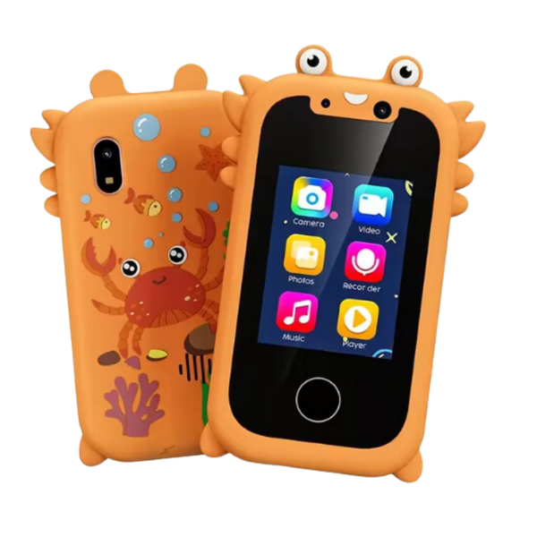 Educational Kids Phone Toy With Camera World Map And Drawing Pad