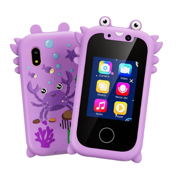 Educational Kids Phone Toy With Camera World Map And Drawing Pad