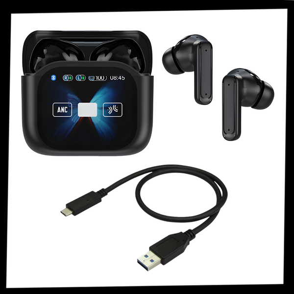 Premium Active Noise Canceling Earbuds With Immersive Sound