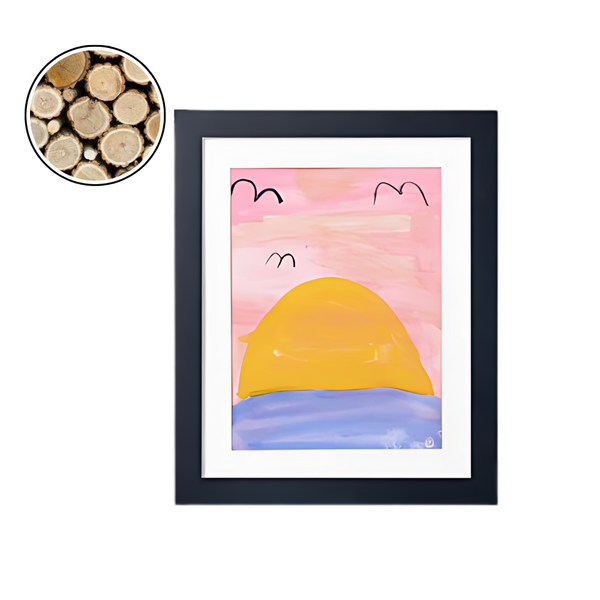 Smooth Finish Colorful Kids Art Frames With Easy Swap Display
