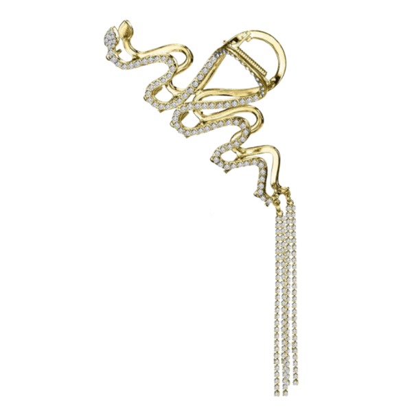 Snake Tassel Hair Claw Clip Elevates Everyday Style with Confidence