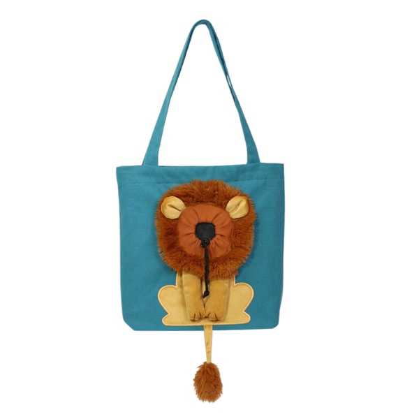 Breathable Lion Cat Carrier For Lightweight Travel Comfort