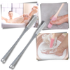 Gentle Bristle Foot Brush For Precise Toe Cleaning Ergonomic Handle