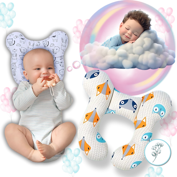 Ergonomic Baby Support Cushion With Hypoallergenic Filling