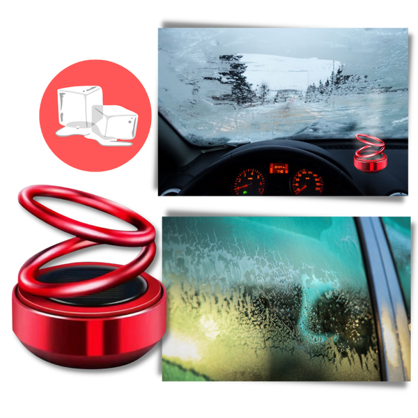 Solar Powered Car Heater and Defroster for Rapid Windshield Clarity