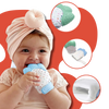 Baby Teething Mitten With BPA Free Silicone for Gentle Relief