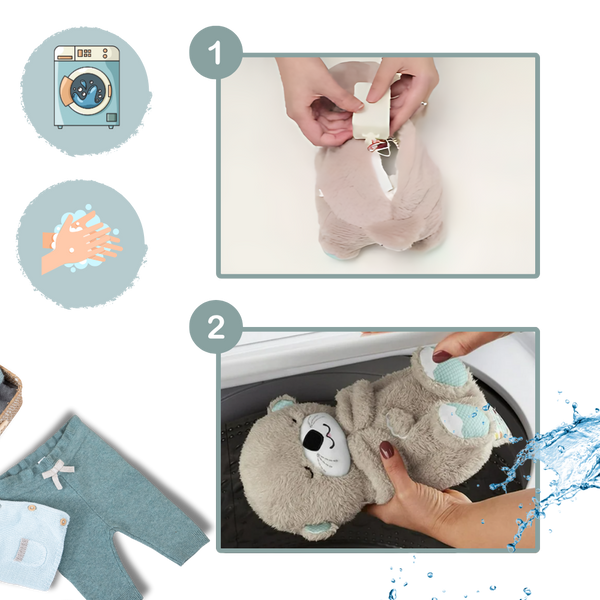 Otter Plush Soother For Baby With Womblike Comfort And Soothing Sounds
