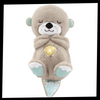 Otter Plush Soother For Baby With Womblike Comfort And Soothing Sounds