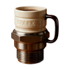 Stainless Steel Spark Plug Mug With 44 Oz Capacity And Conversation Starter