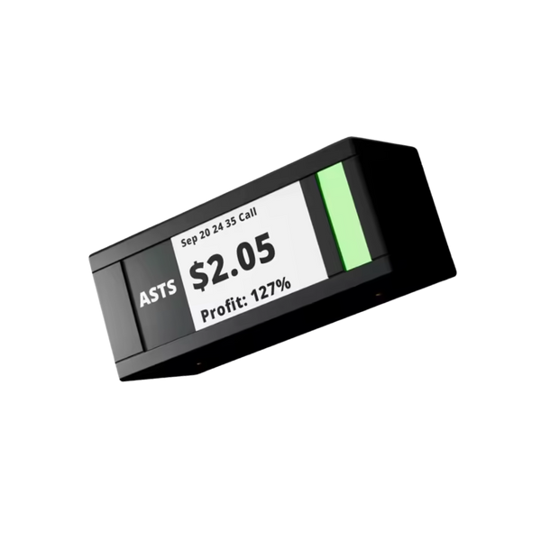 Real Time Crypto Ticker With E Ink Display And Stackable Design
